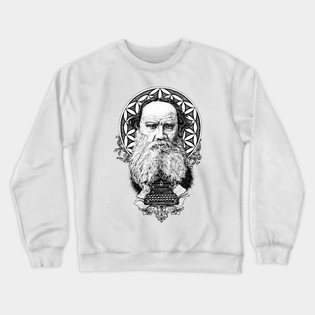 Tolstoy Crewneck Sweatshirt by mayberus